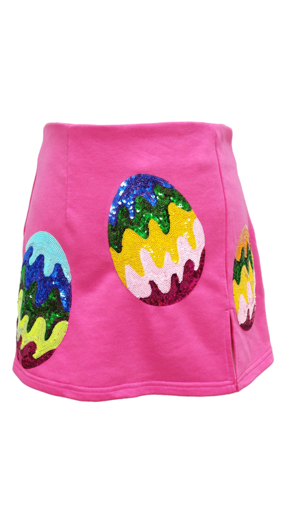 Queen of Sparkles Easter Egg Skort