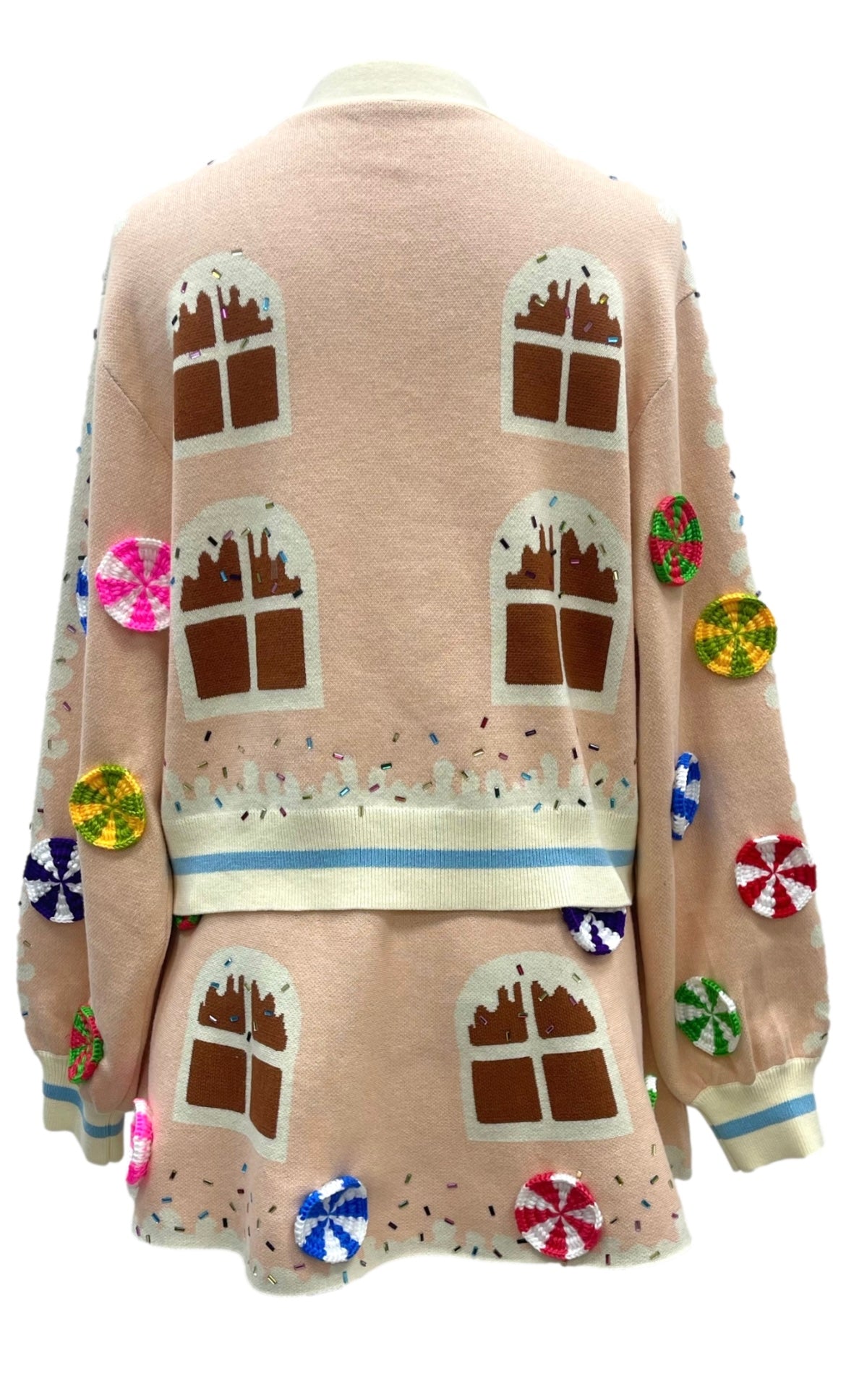 Queen of Sparkles Gingerbread House Skirt