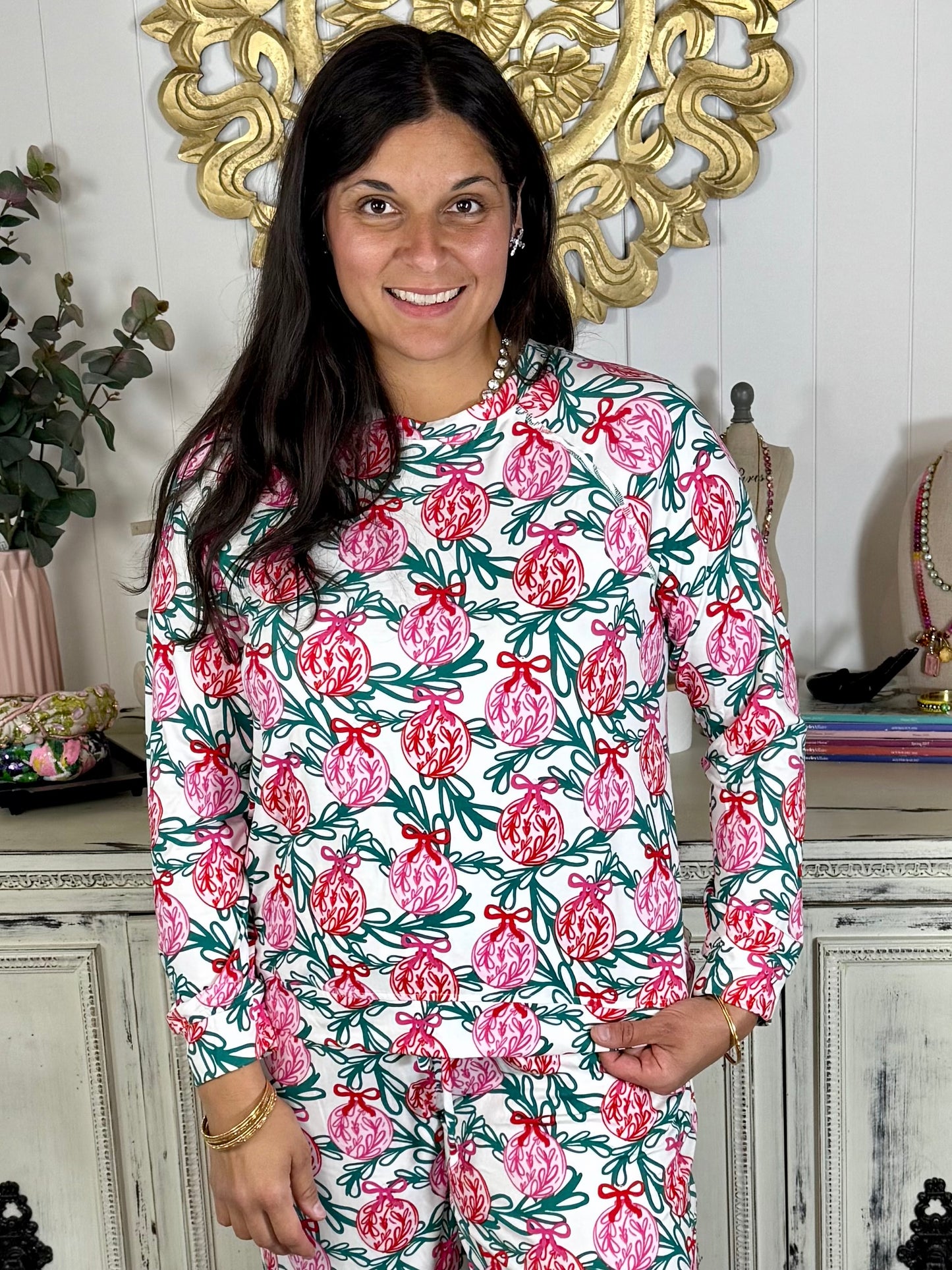 Sleigh All Day Christmas Jammies
