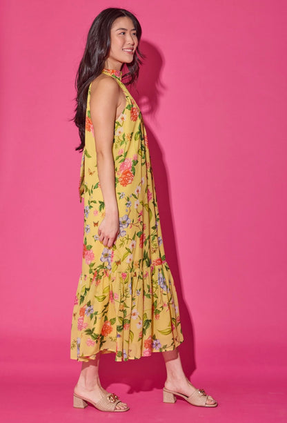Alden Adair Perry Dress Yellow Parterre