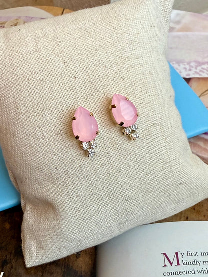Vienna Earrings Petal Pink Tova