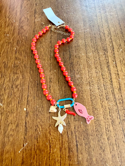 Catch of the Day Charm Necklace