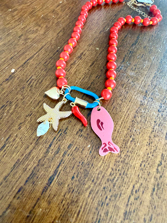 Catch of the Day Charm Necklace