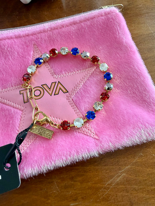 Sarina USA Red White and Blue Bracelet