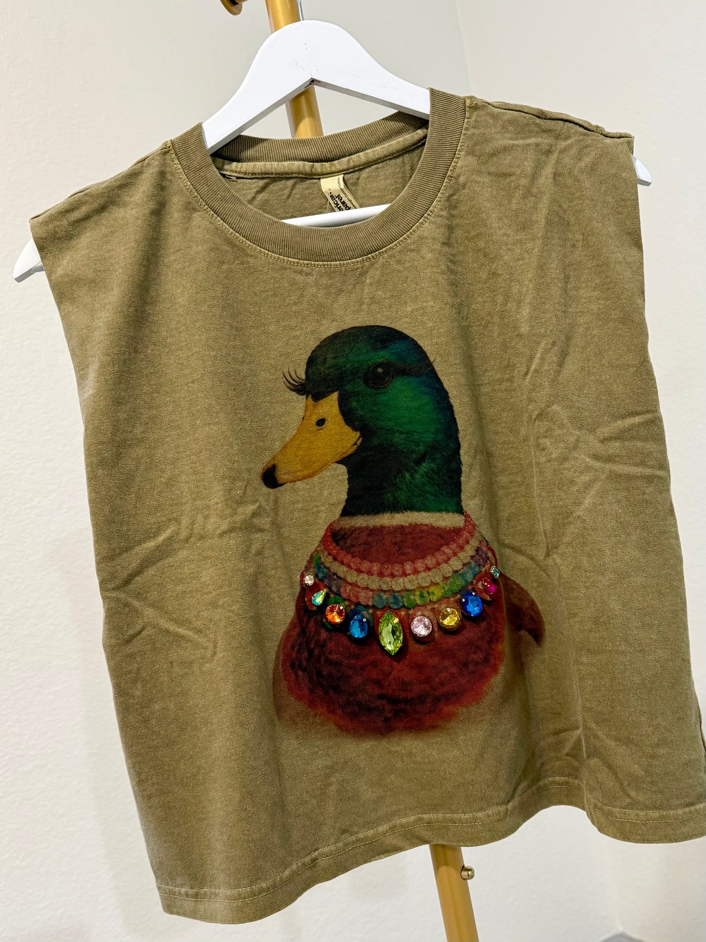 Jeweled Duck Graphic Tank