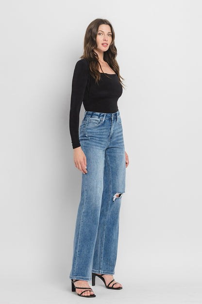 90's Vintage Flare High Rise Jeans