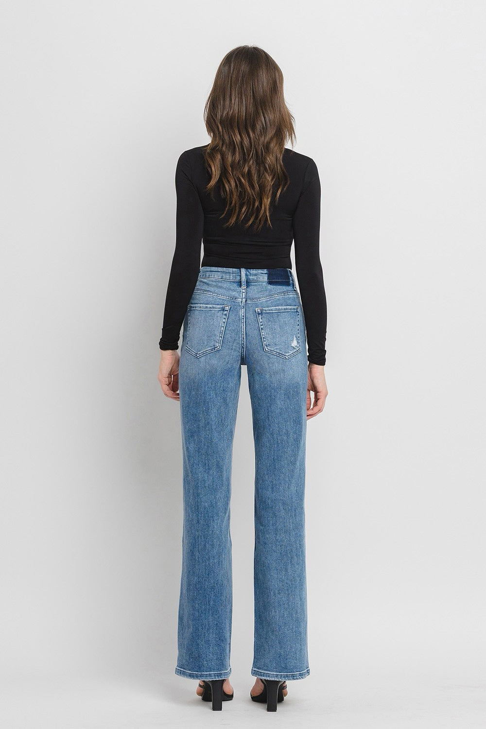 90's Vintage Flare High Rise Jeans