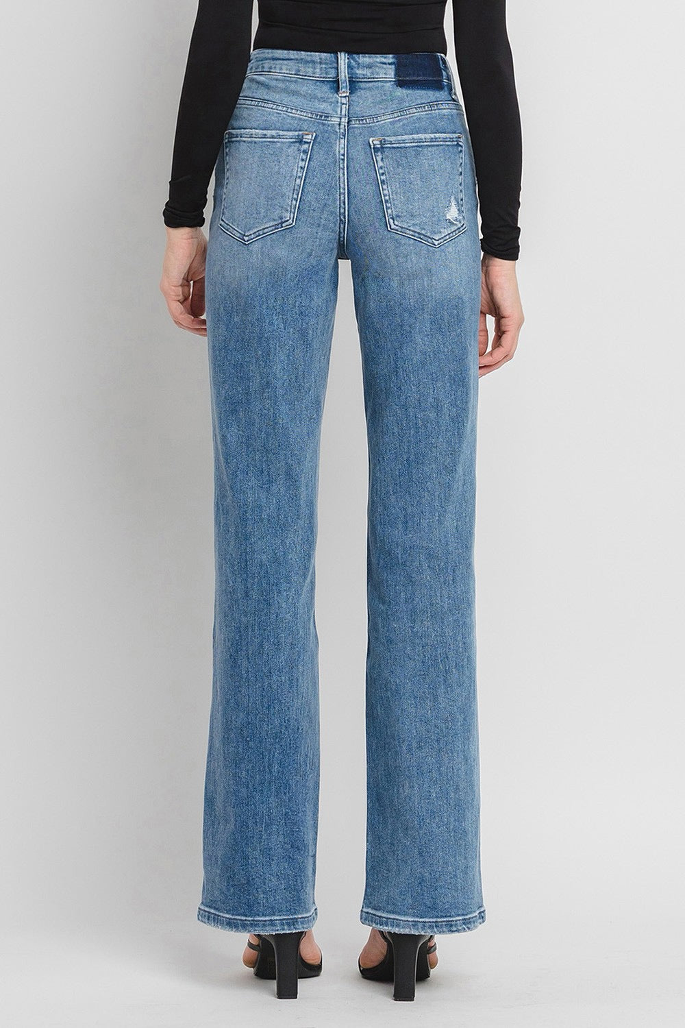 90's Vintage Flare High Rise Jeans