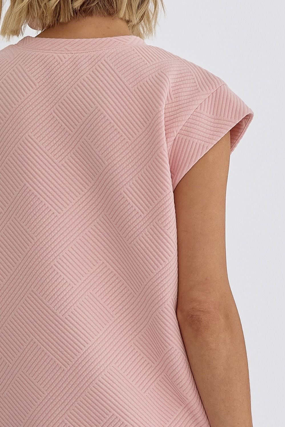 Light Pink Textured Dress