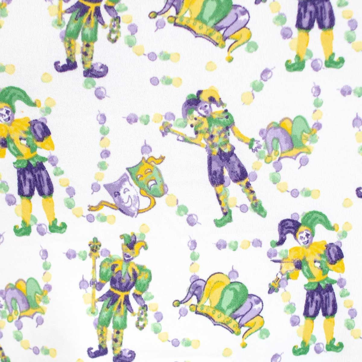 Mardi Gras Jester Pajama Shirt