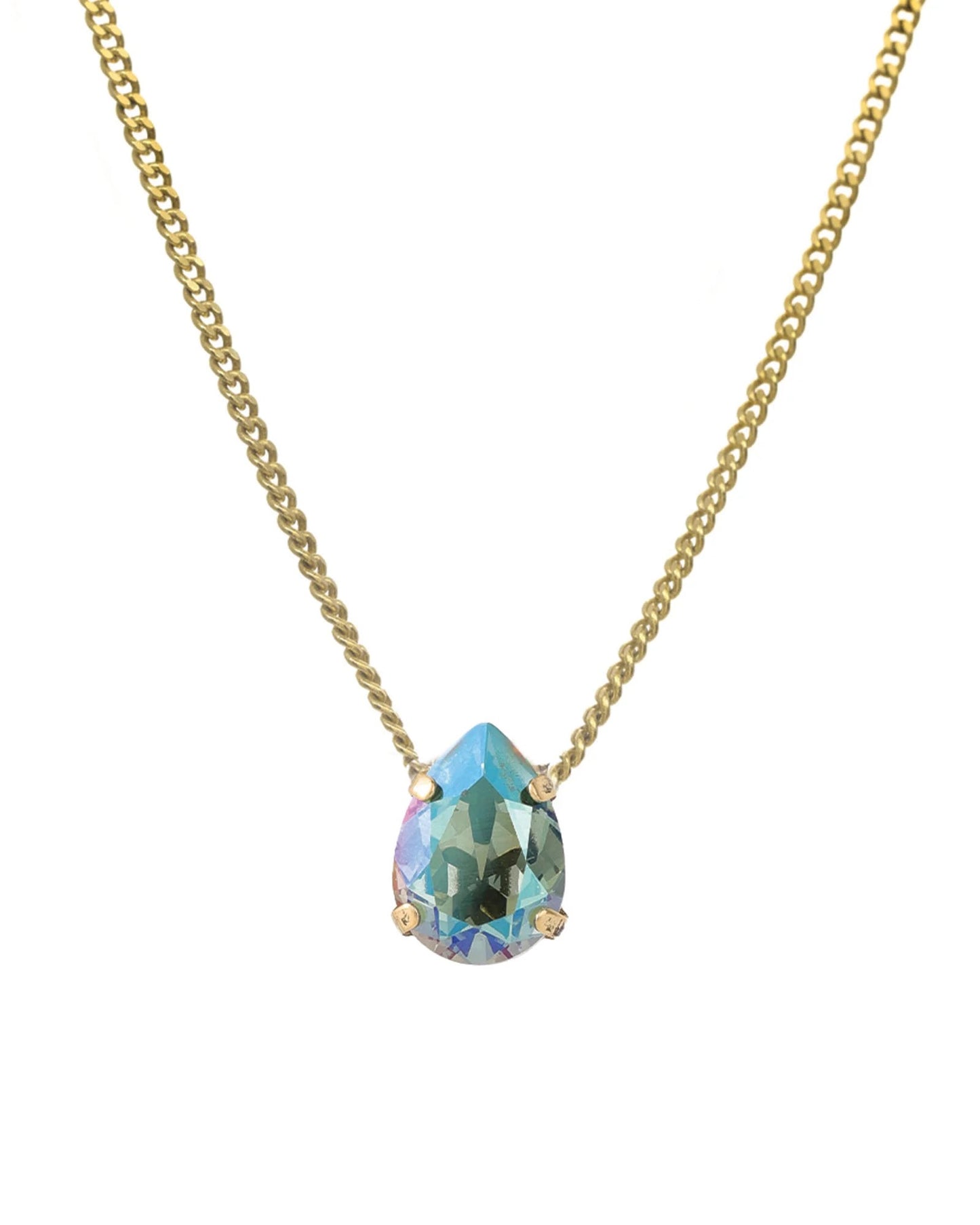 Aqua Verde Lumi Necklace Tova