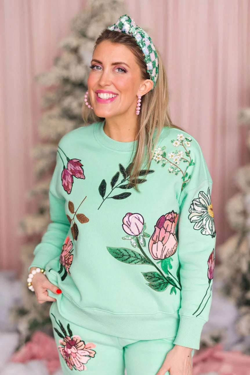 Brianna Cannon Snowdrop Botanicals Sweatshirt