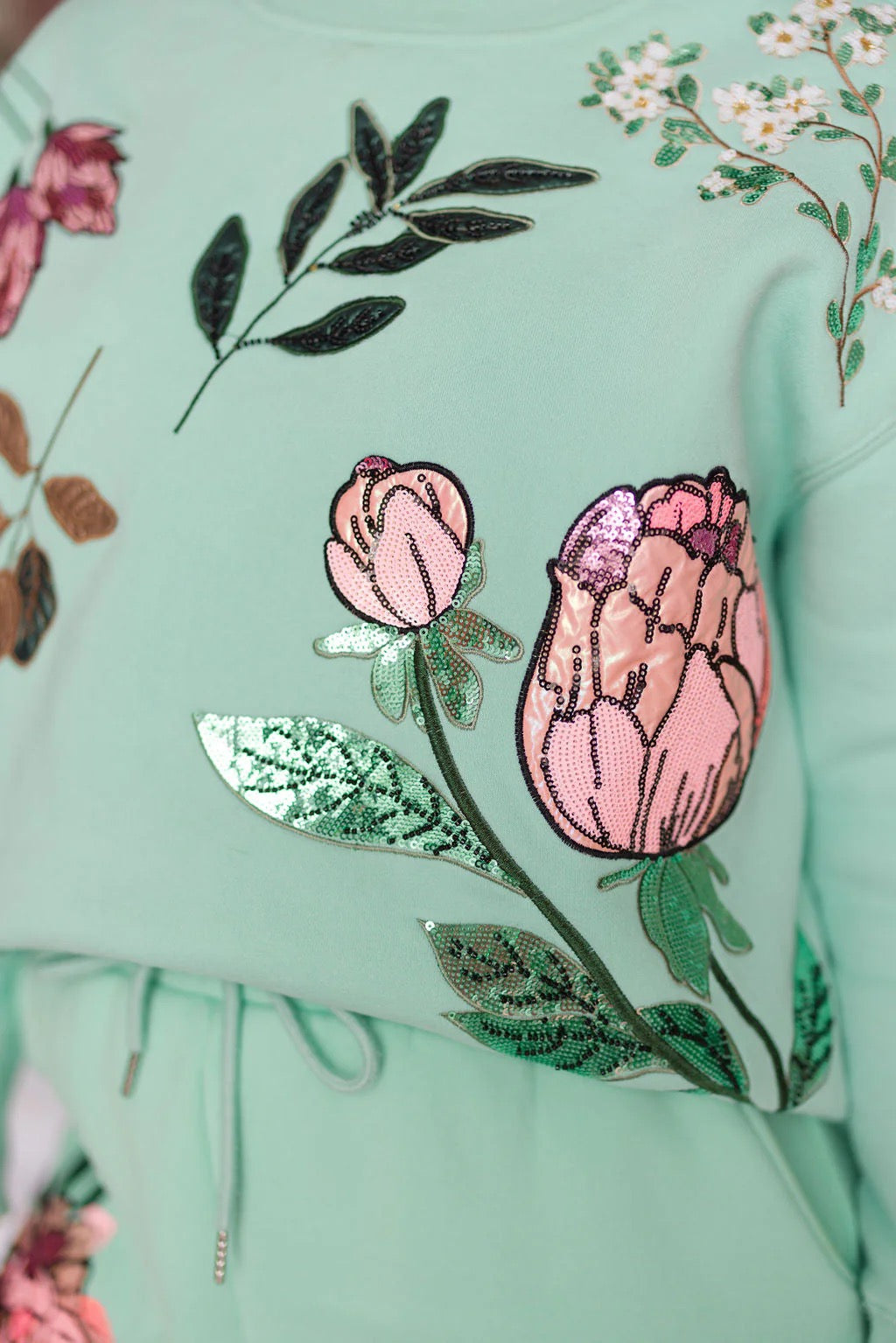 Brianna Cannon Snowdrop Botanicals Sweatshirt