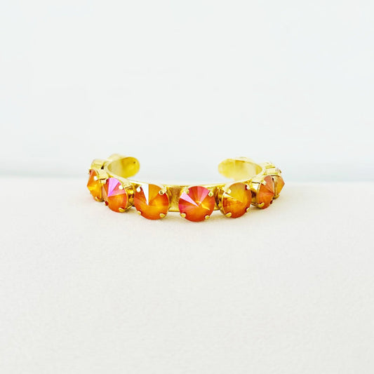 Tova Mini Kiera Cuff Summer Blush Linen Ignite