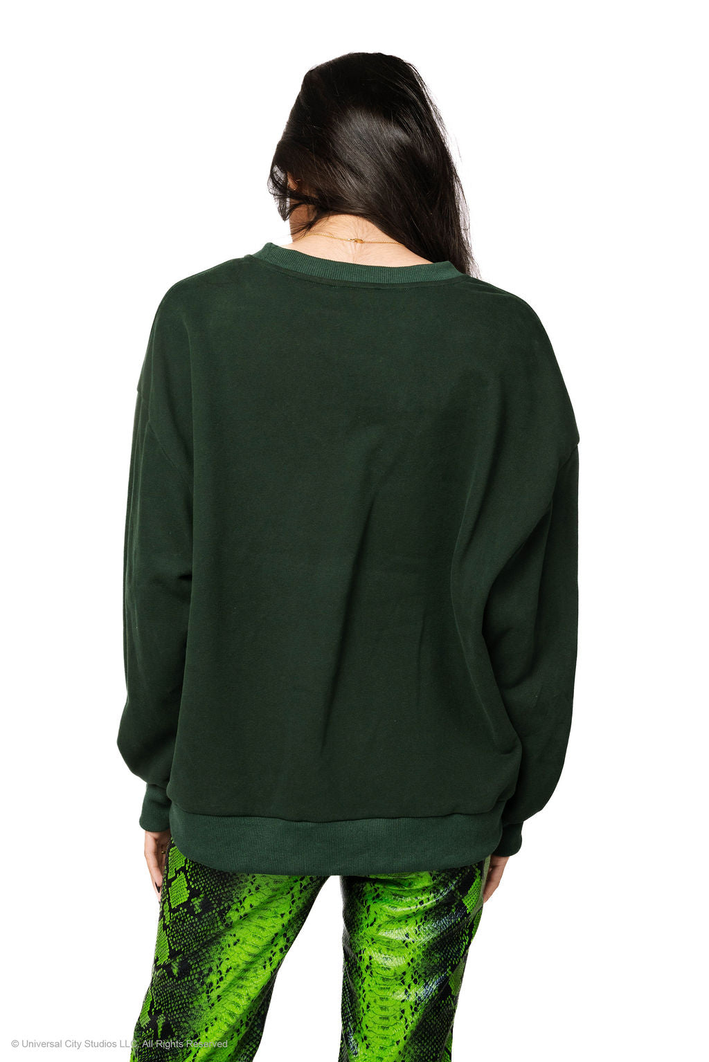 Queen of Sparkles Forest Green I Feel Wicked Sweatshirt