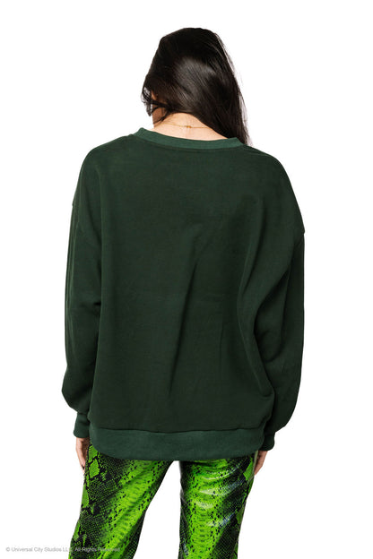 Queen of Sparkles Forest Green I Feel Wicked Sweatshirt