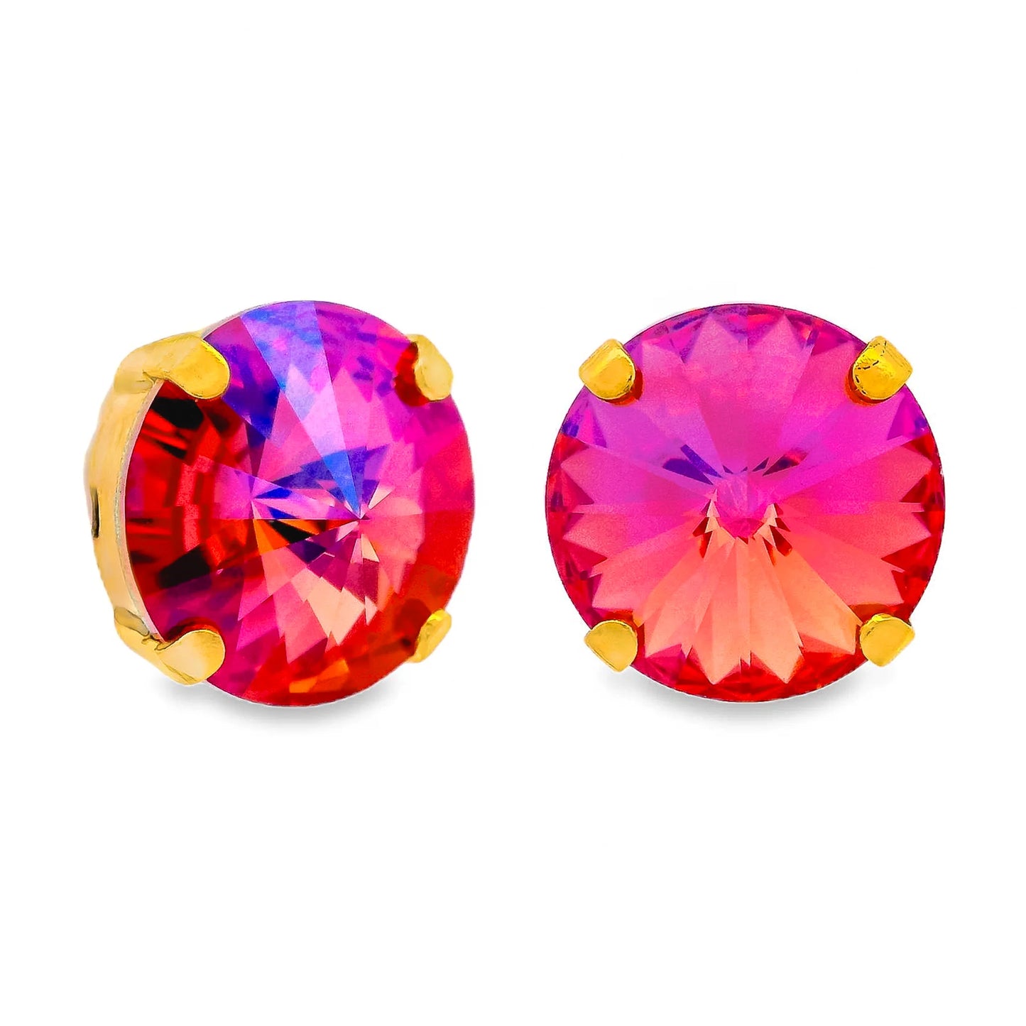 Tova Basic Stud Rose Lemon