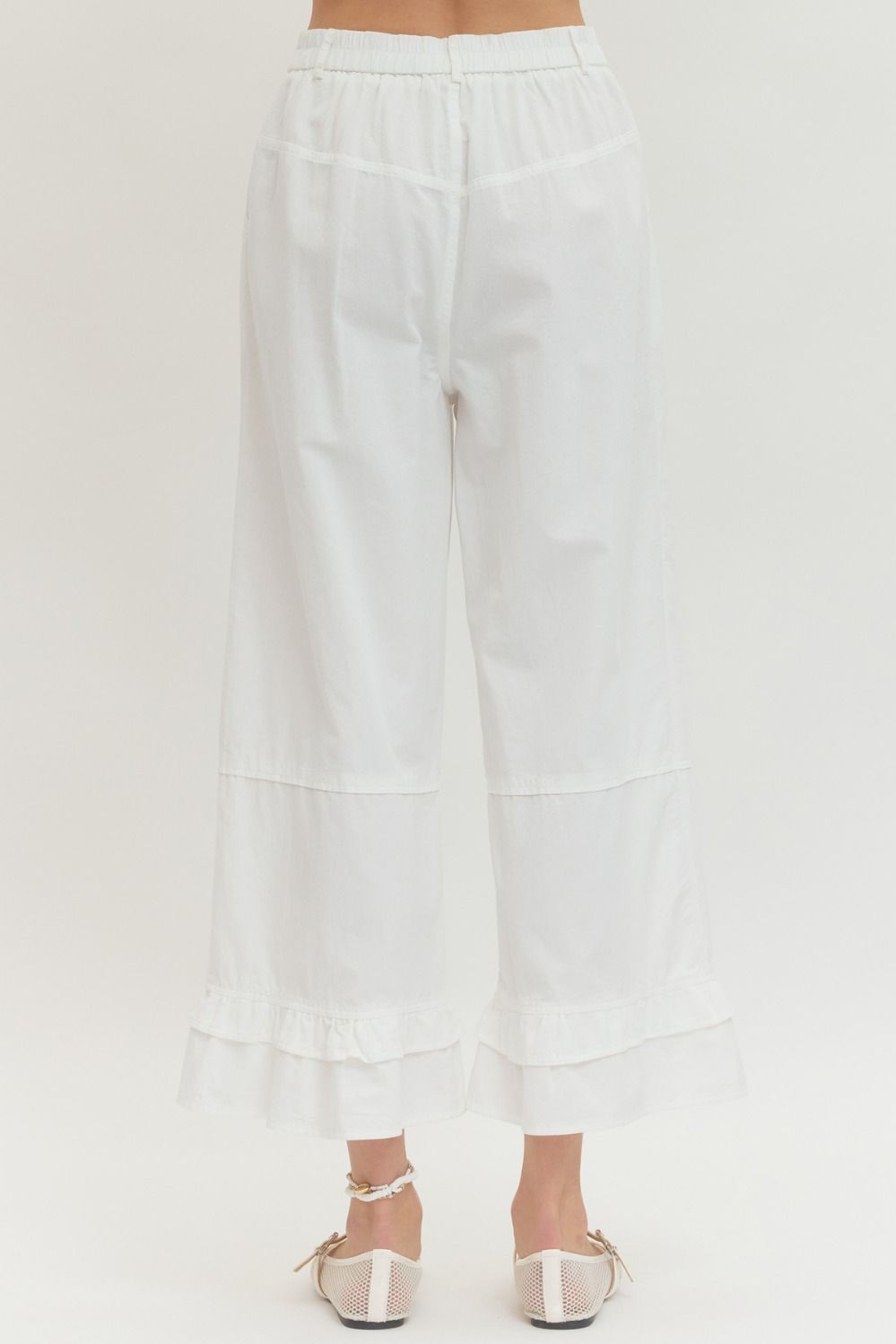 Classic Breeze Ruffle Hem Pants