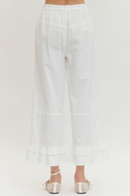 Classic Breeze Ruffle Hem Pants