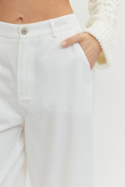 Classic Breeze Ruffle Hem Pants