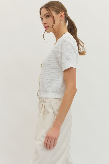 Coastal Charm Starfish Sweater