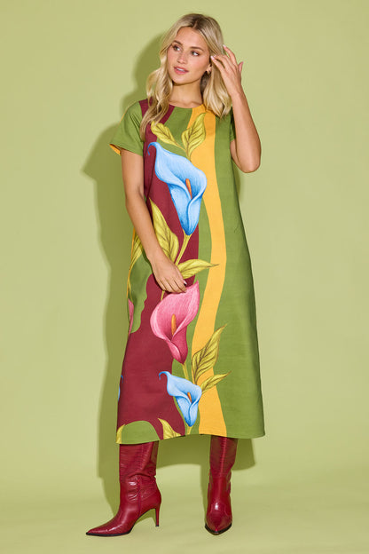 Alden Adair Elliot Dress In Calla Lily