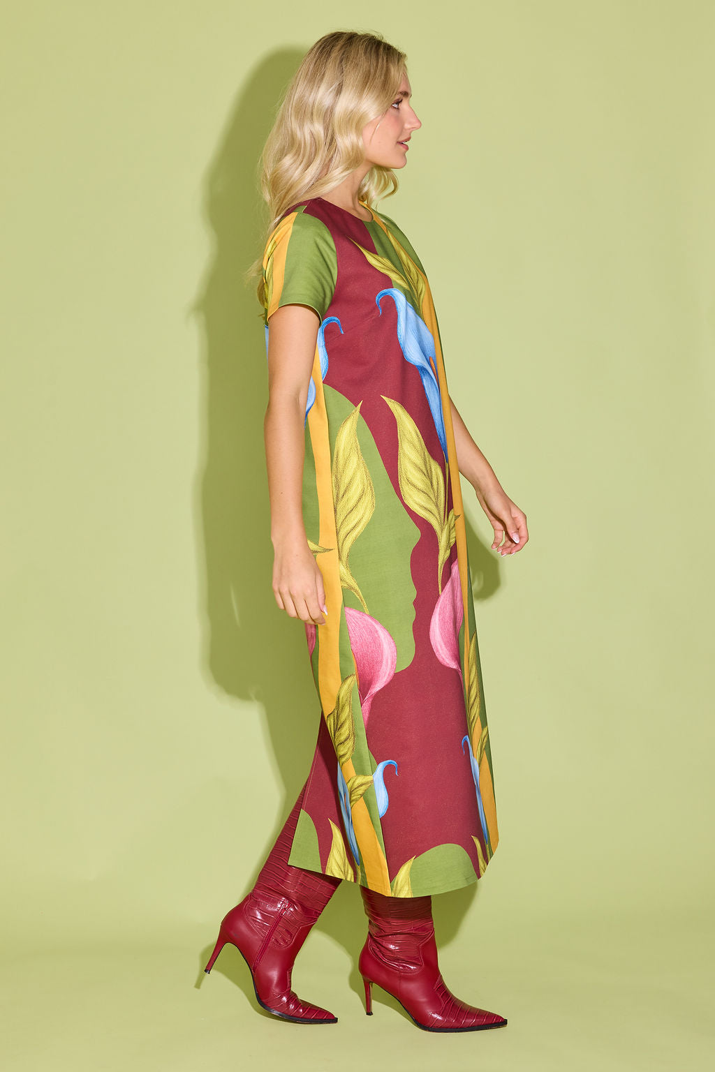 Alden Adair Elliot Dress In Calla Lily