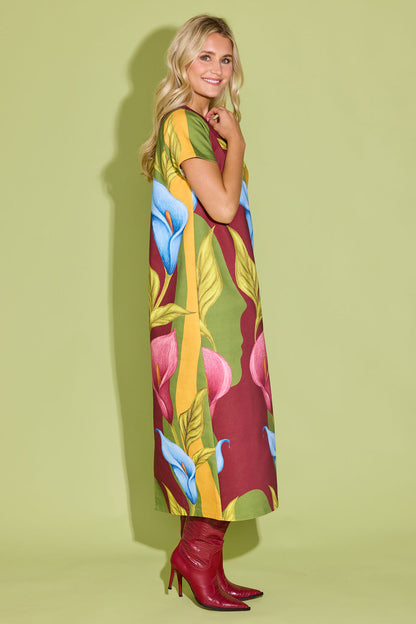 Alden Adair Elliot Dress In Calla Lily