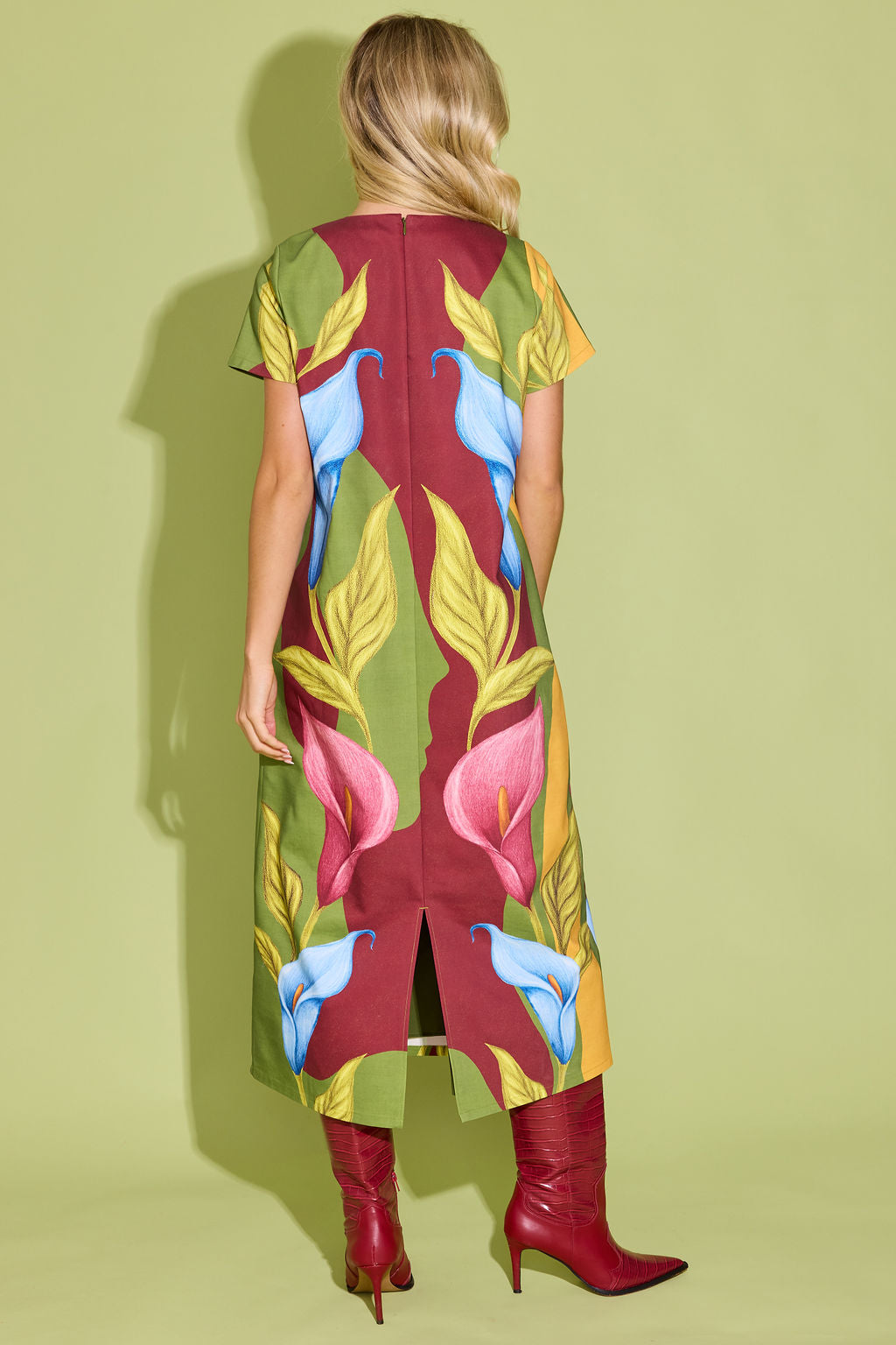 Alden Adair Elliot Dress In Calla Lily