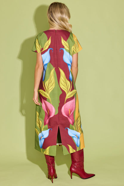 Alden Adair Elliot Dress In Calla Lily
