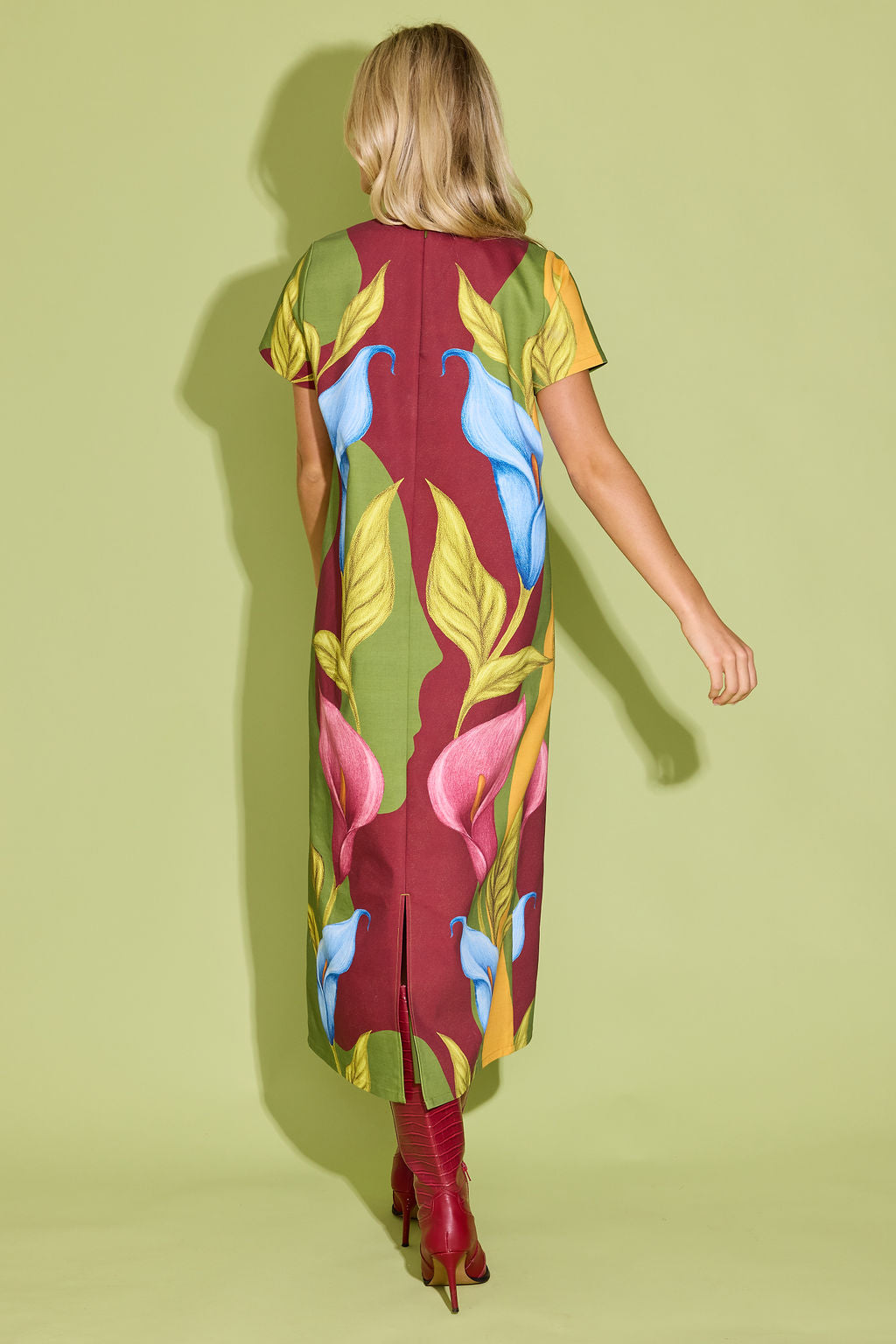 Alden Adair Elliot Dress In Calla Lily