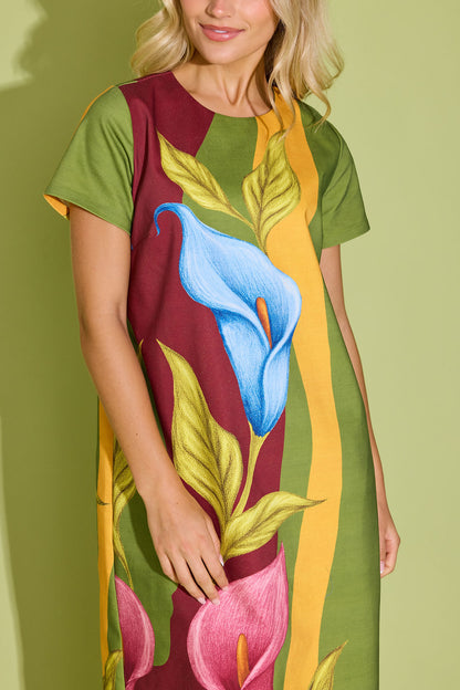 Alden Adair Elliot Dress In Calla Lily