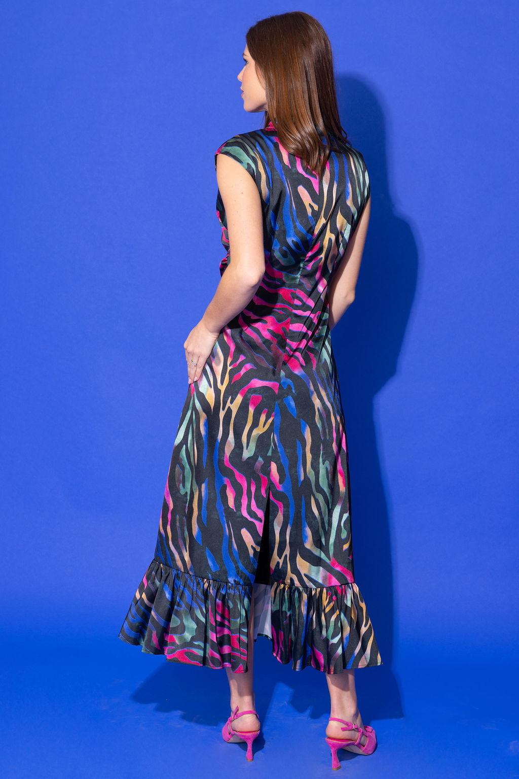 Alden Adair Estelle Dress Prism Zebra