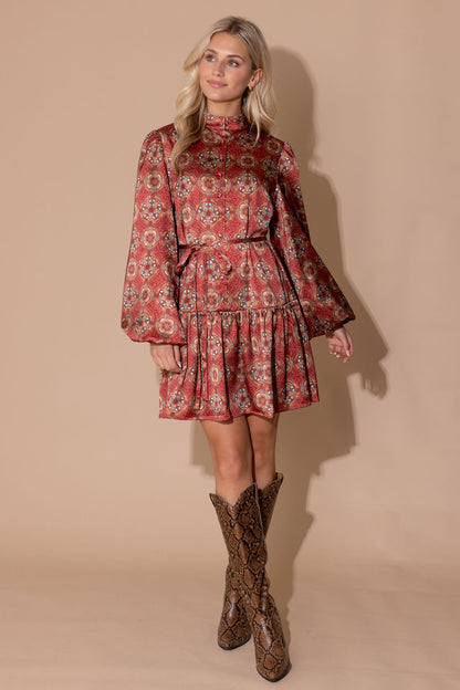 Alden Adair Adele Dress in Desert Jewel