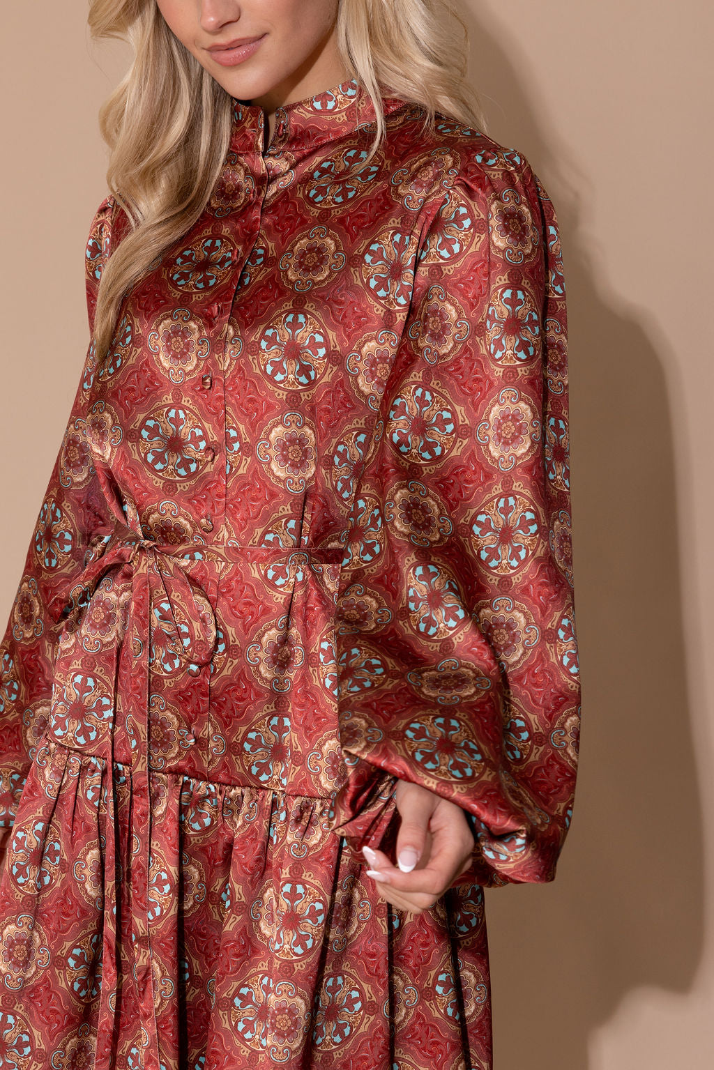Alden Adair Adele Dress in Desert Jewel