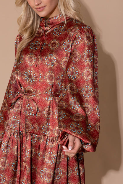 Alden Adair Adele Dress in Desert Jewel