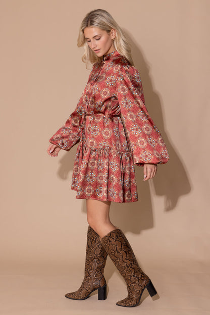 Alden Adair Adele Dress in Desert Jewel