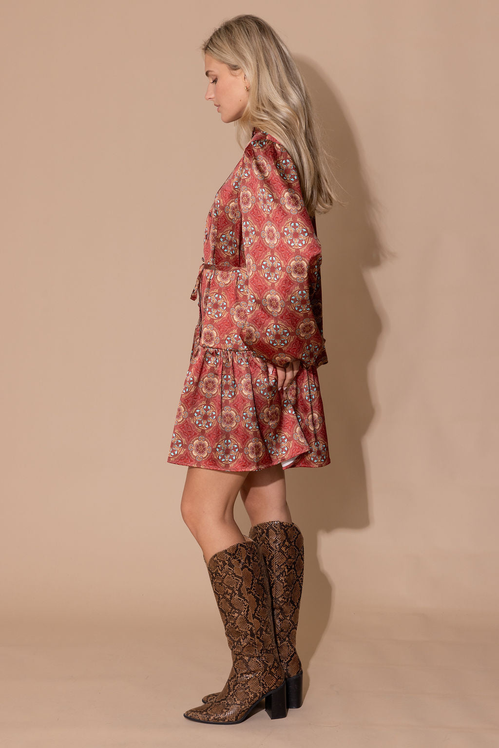 Alden Adair Adele Dress in Desert Jewel