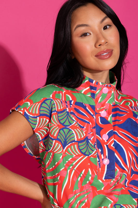 Alden Adair Nautical Carter Top